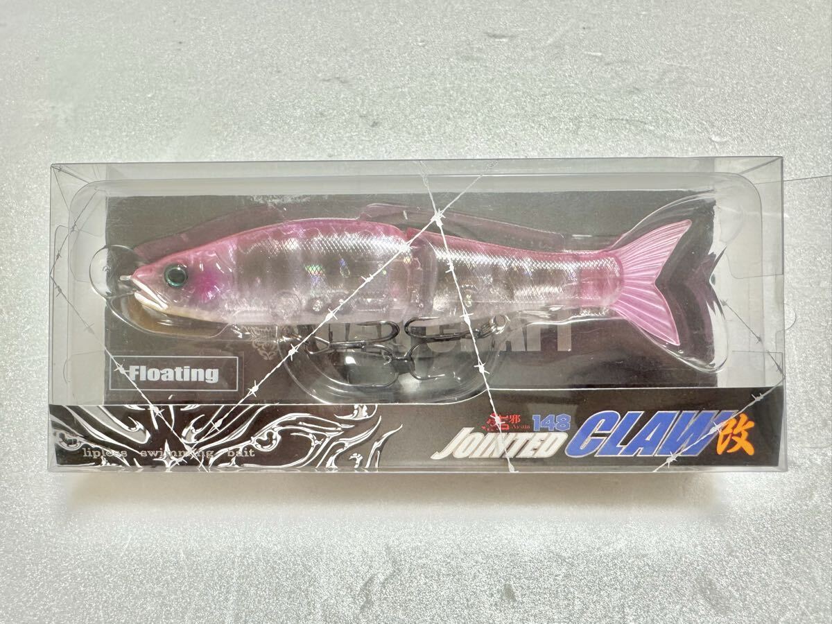 ★ガンクラフト★ ジョインテッドクロー148F ブナピンクリア GANCRAFT 平岩孝典 大仲正樹 吉田撃 ジョイクロ シフト拍卖