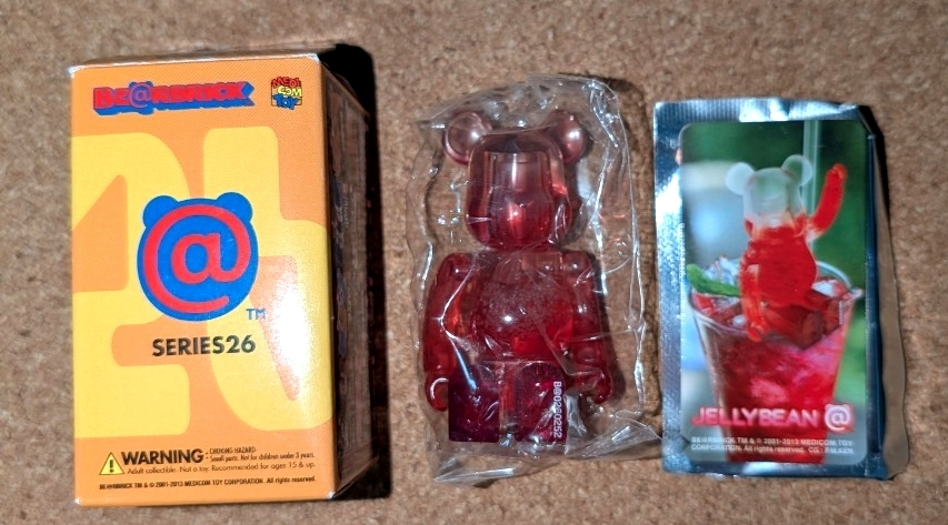 メディコムトイ BE@RBRICK 26 ジェリービーン拍卖