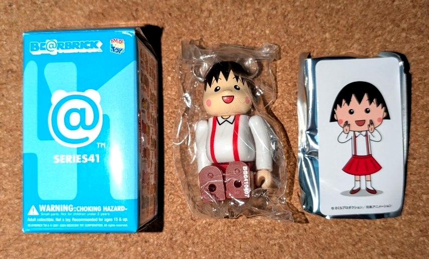メディコムトイ BE@RBRICK 41 CUTE まる子 ちびまる子ちゃん拍卖