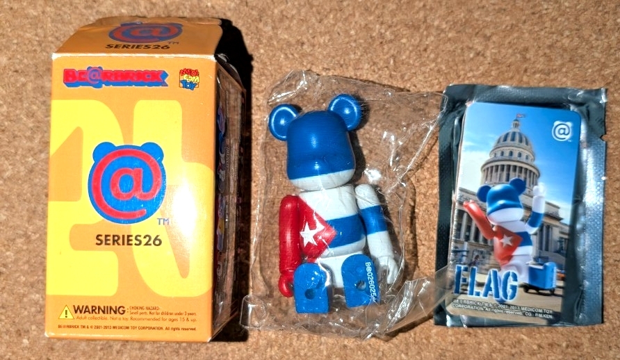 メディコムトイ BE@RBRICK FLAG キューバ フラッグ拍卖