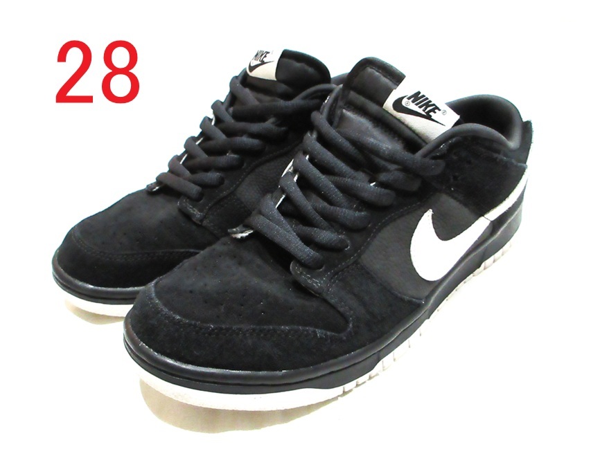 NIKE BY YOU DUNK LOW ブラック 28㎝ US10 Used 中古 ナイキ ダンク 黒色 AH7979-992拍卖