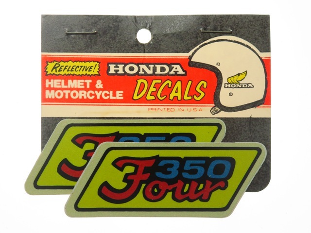 〇'70s ホンダ CB350 デカール NOS 2枚拍卖
