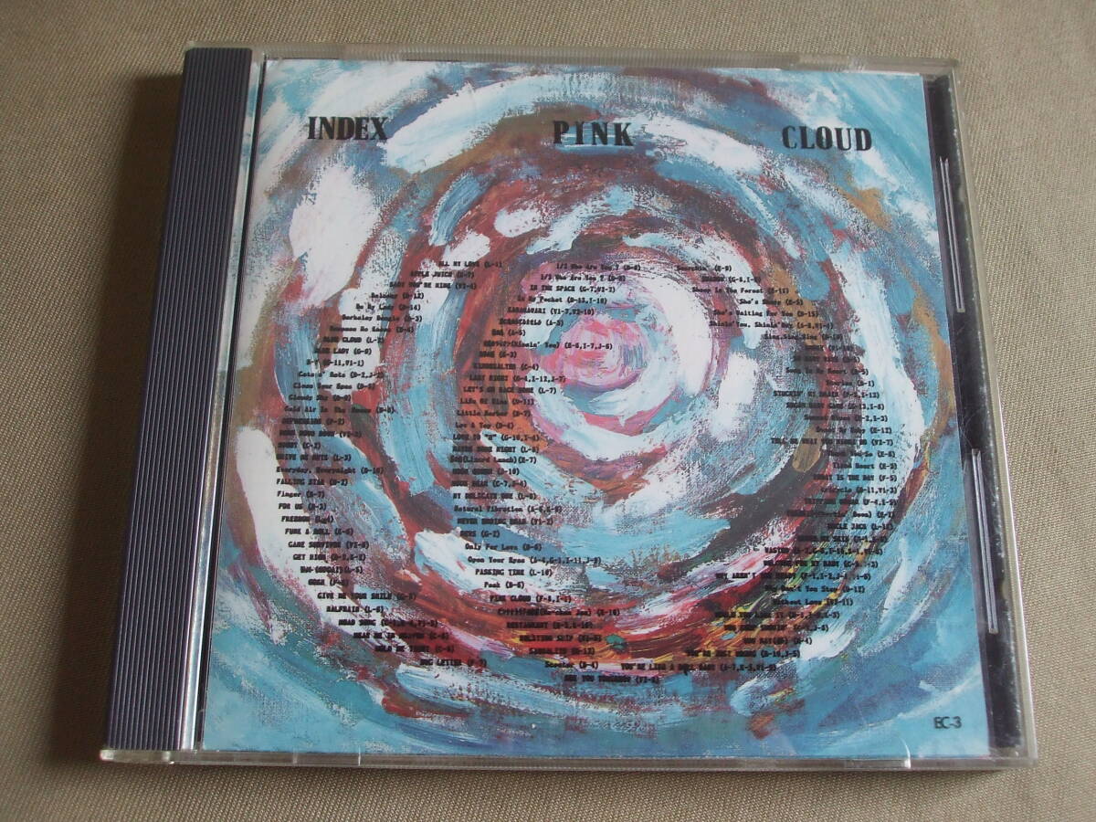 ピンククラウド PINK CLOUD「INDEX」Char(ギター、ヴォーカル)ルイズルイス加部(ベース)ジョニー吉長(ドラムス)江戸屋レコード拍卖