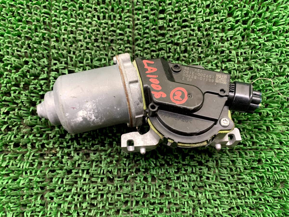 即決値段 動作OK ダイハツ ムーヴ LA100S フロント ワイパーモーター ウィンドゥワイパーモーター拍卖