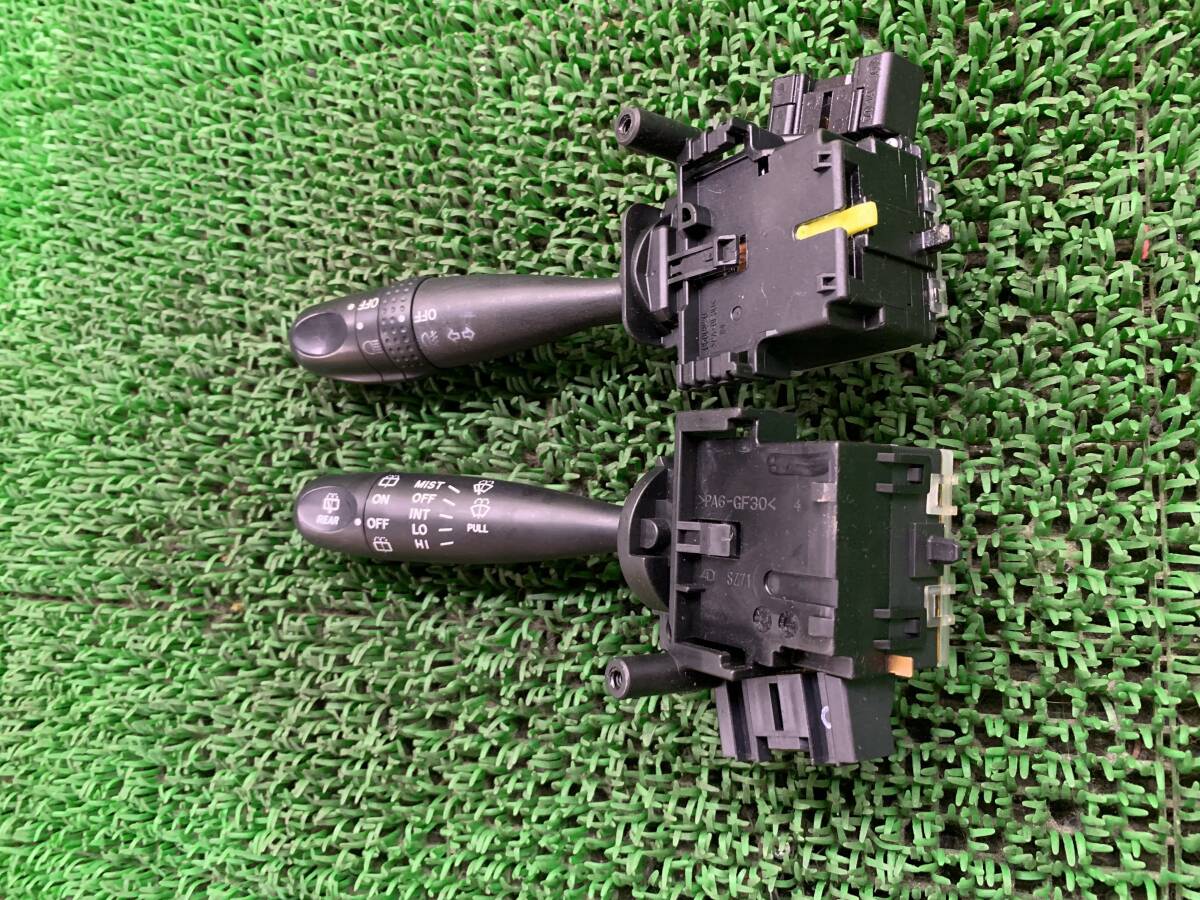 即決値段 動作OK Z3-2 スバル ステラ RN1 RN2 純正 コンビネーションスイッチ ライトスイッチ ディマースイッチ ワイパースイッチ拍卖