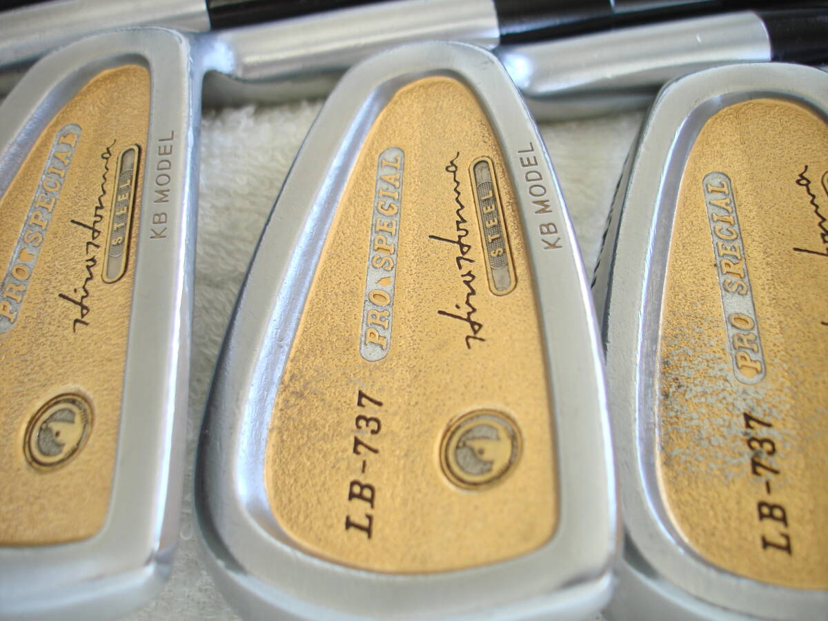 #無邪気に笑って▲本間ゴルフ LB-737 PRO SPECIAL NHF GOLD 6本拍卖