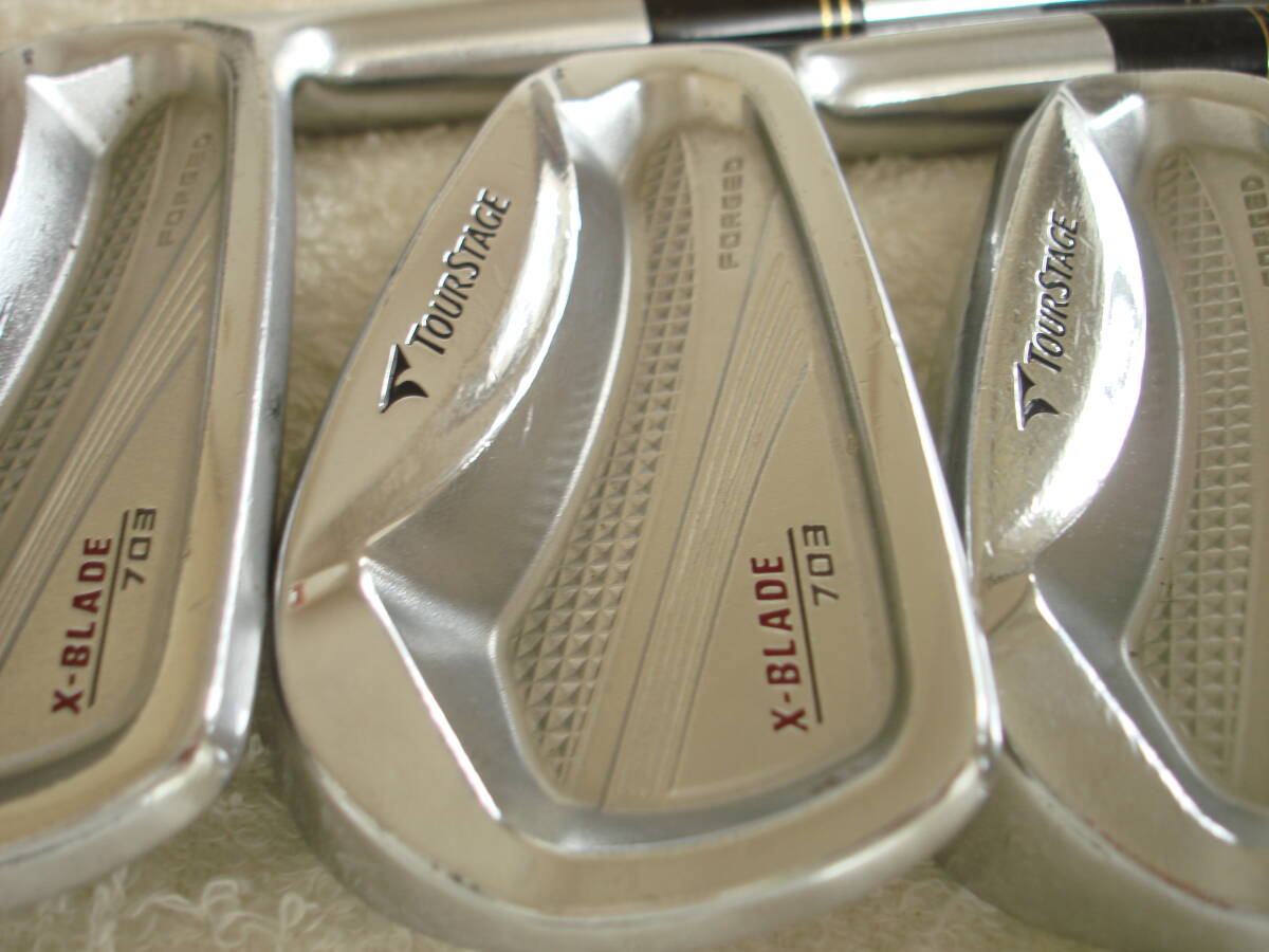 #スリート▲ブリヂストン TOURSTAGE X-BLADE 703 FORGED 6本set拍卖