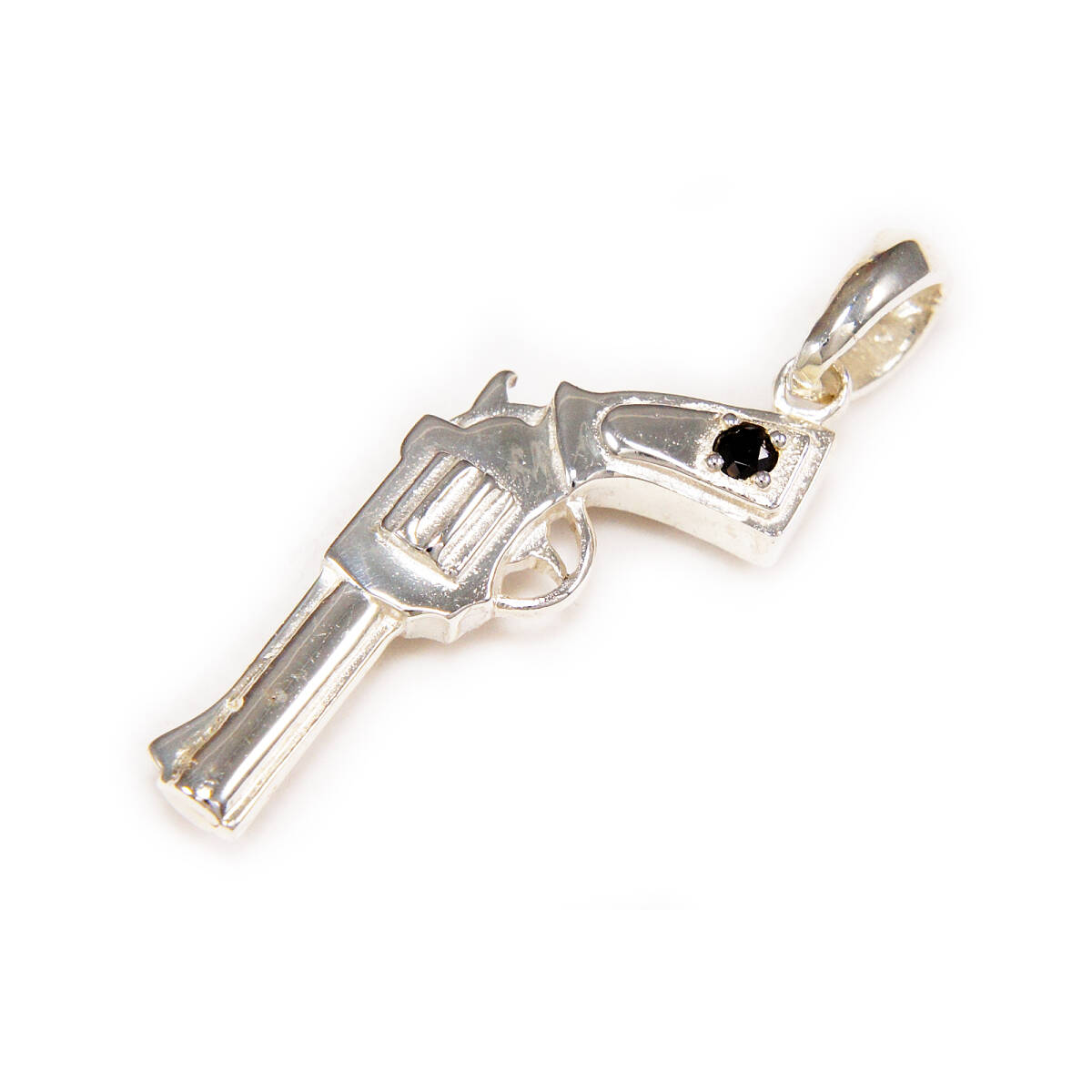 ピストル 925シルバー ペンダント 925刻印あり GS-084拍卖