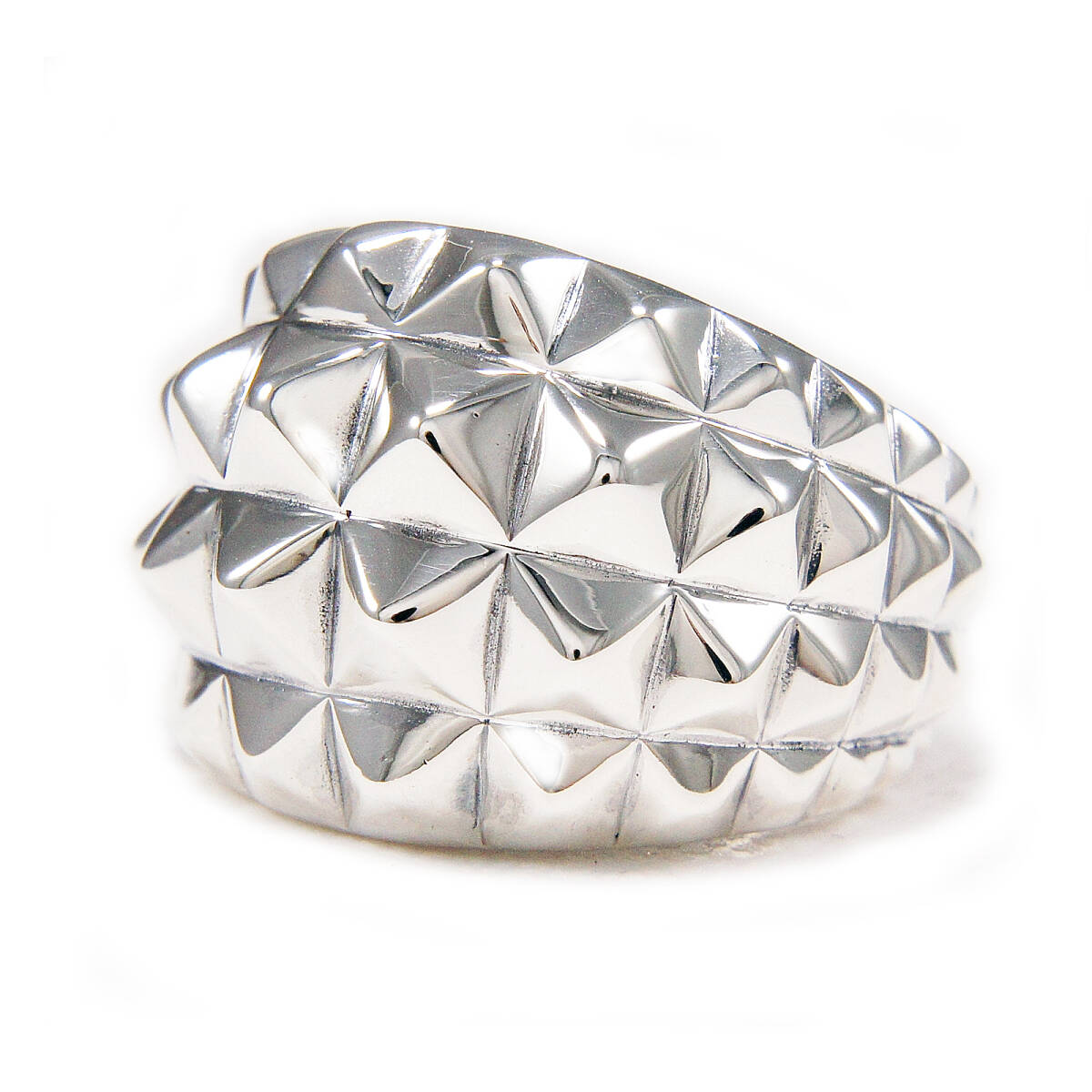 28号 マルチスタッド925シルバーリング 925刻印あり TAN-R009拍卖