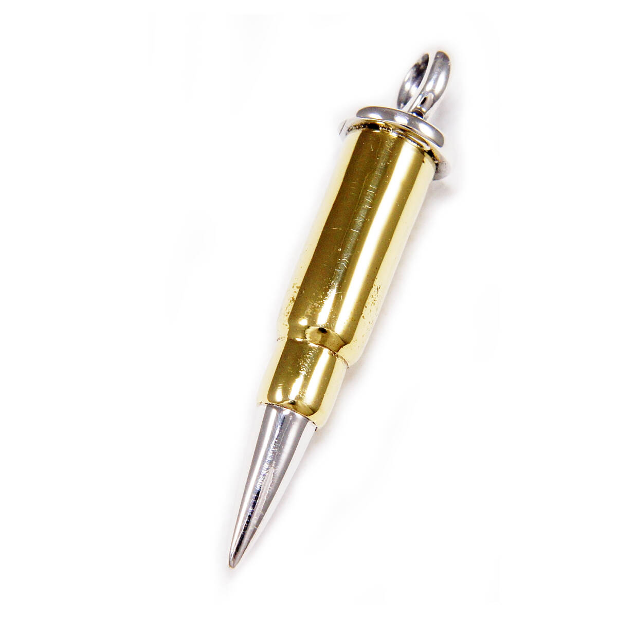 弾丸真鍮925シルバーペンダント925刻印ありTAN-027拍卖