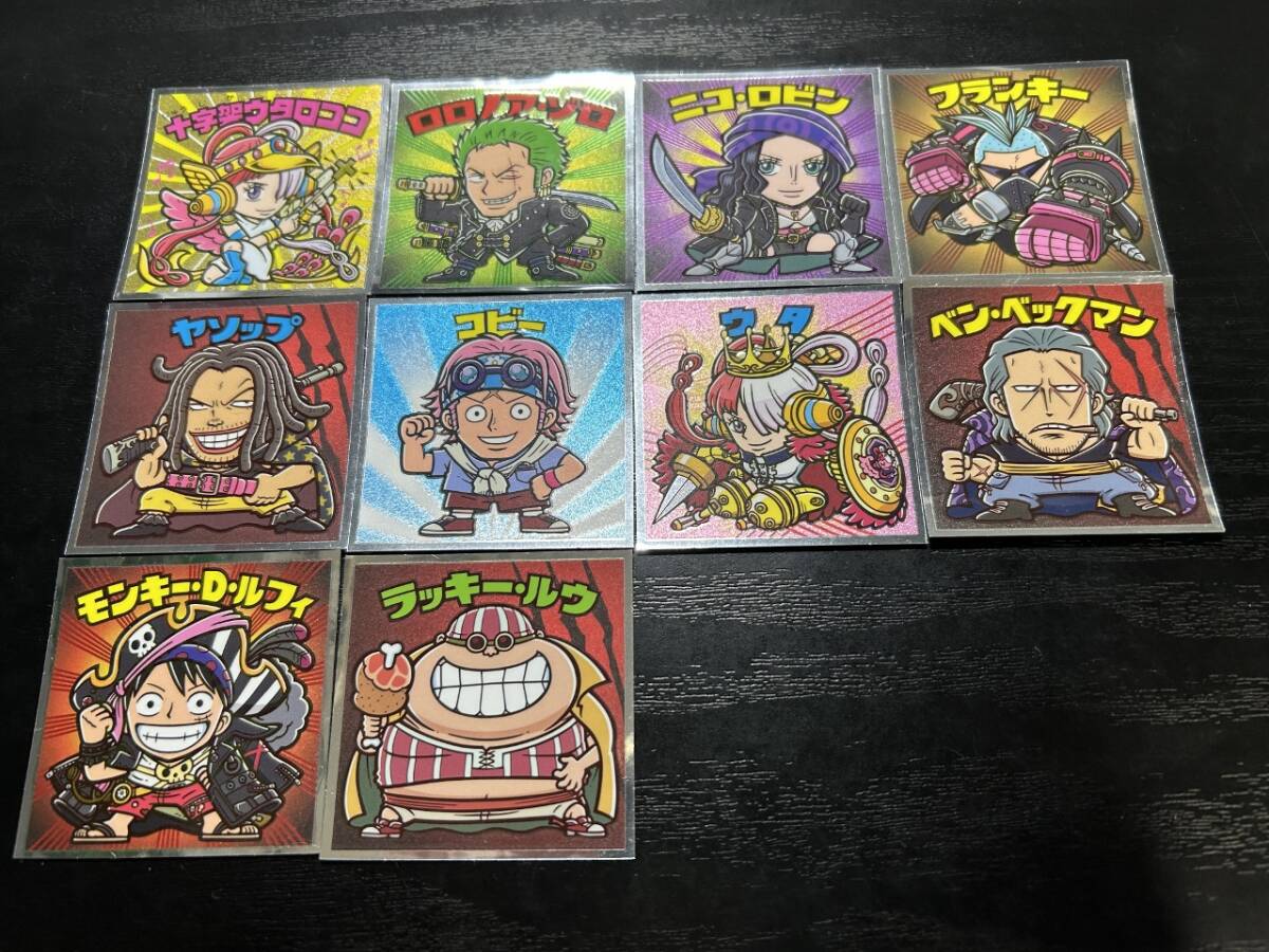 ☆送料無料☆ワンピースマン【まとめ大量】シール 10枚セット拍卖