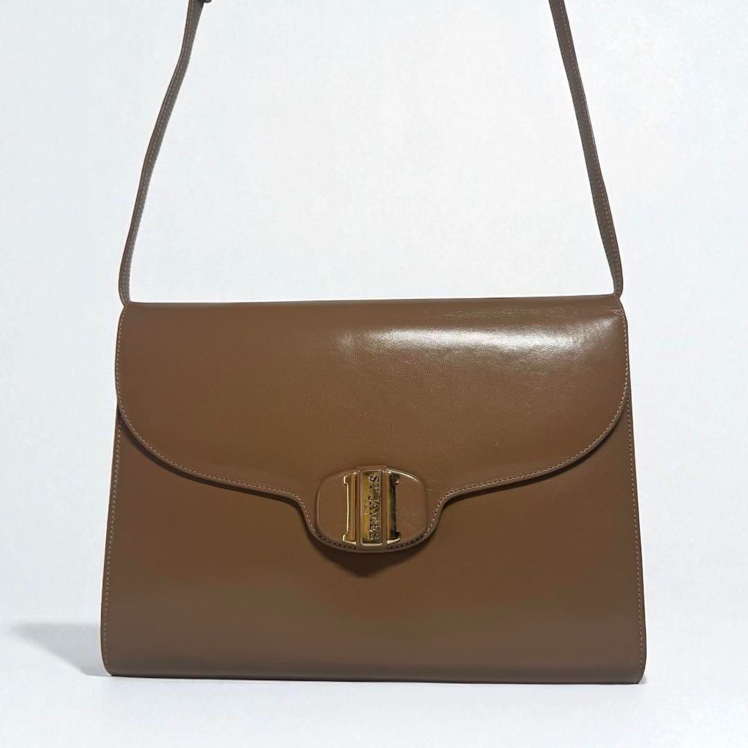 【限定】SAINT JAMES セントジェームス ショルダーバッグ 斜め掛け ゴールド金具 お祝い お食事会 長財布可 高品質 多様 イタリー S2983拍卖