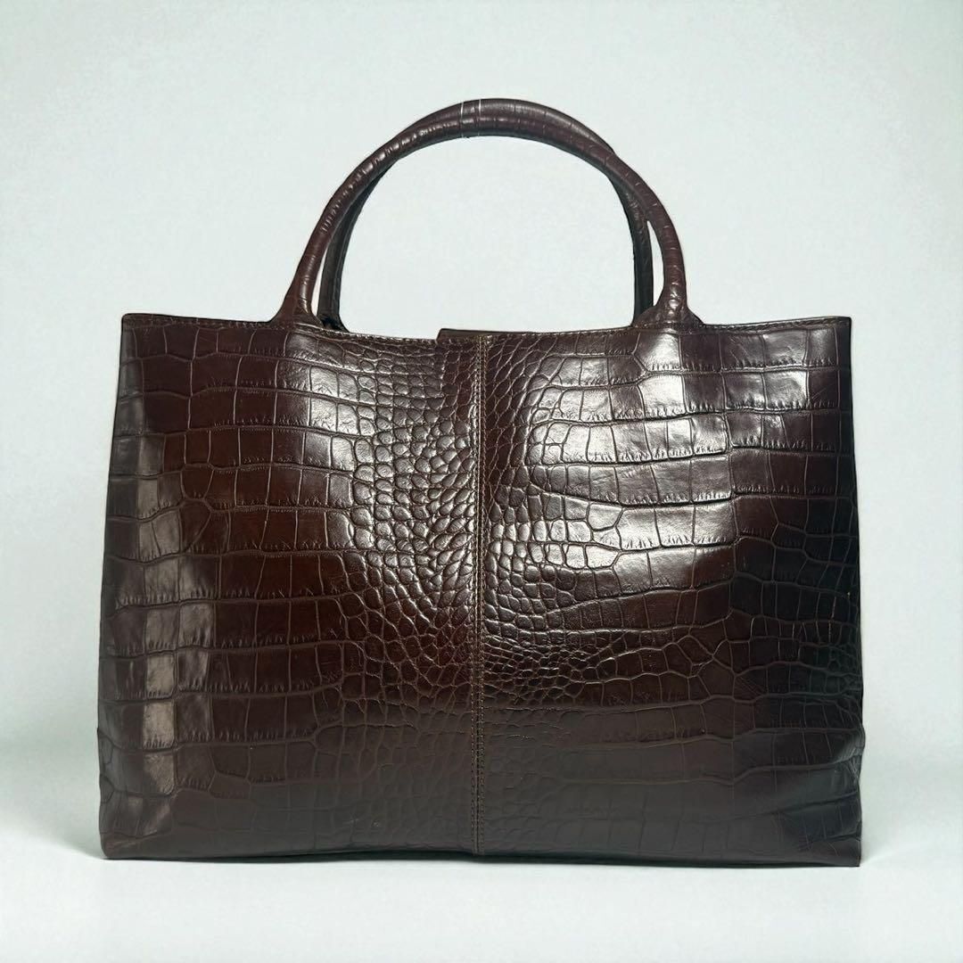 archive leather hand bag business brown ハンドバッグ ビジネスバッグ A4 大容量 ブラウン S3001拍卖