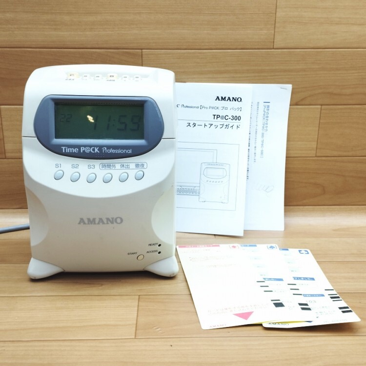 AMANO/アマノ タイムレコーダー 2008年製 勤怠管理 Time P@CK Professional拍卖