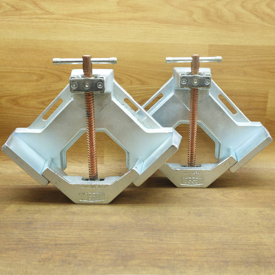 未使用)BESSEY/ベッセイ WSM-12 コーナークランプ 溶接用アングルクランプ 2個セット拍卖