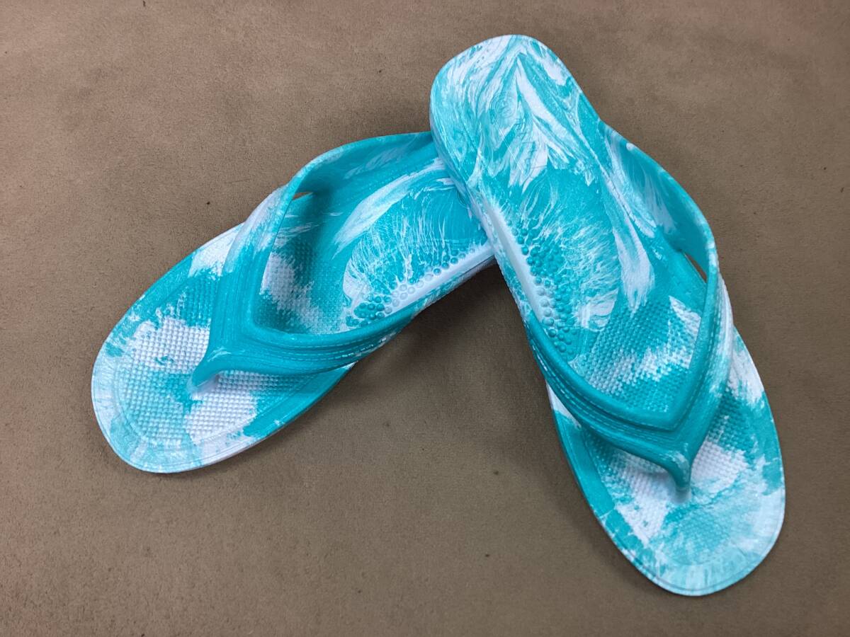 ギョサン マーブル メロン×白 3L 新品 送料無料拍卖