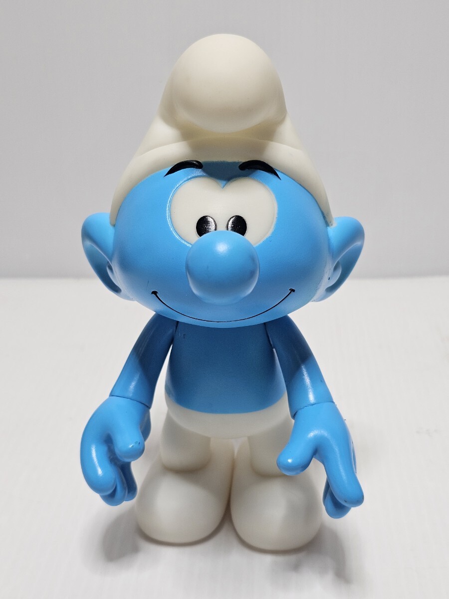 Smurf スマーフ アクション フィギュア Peyo 2011年製 約20cm ソフビ 現状品拍卖