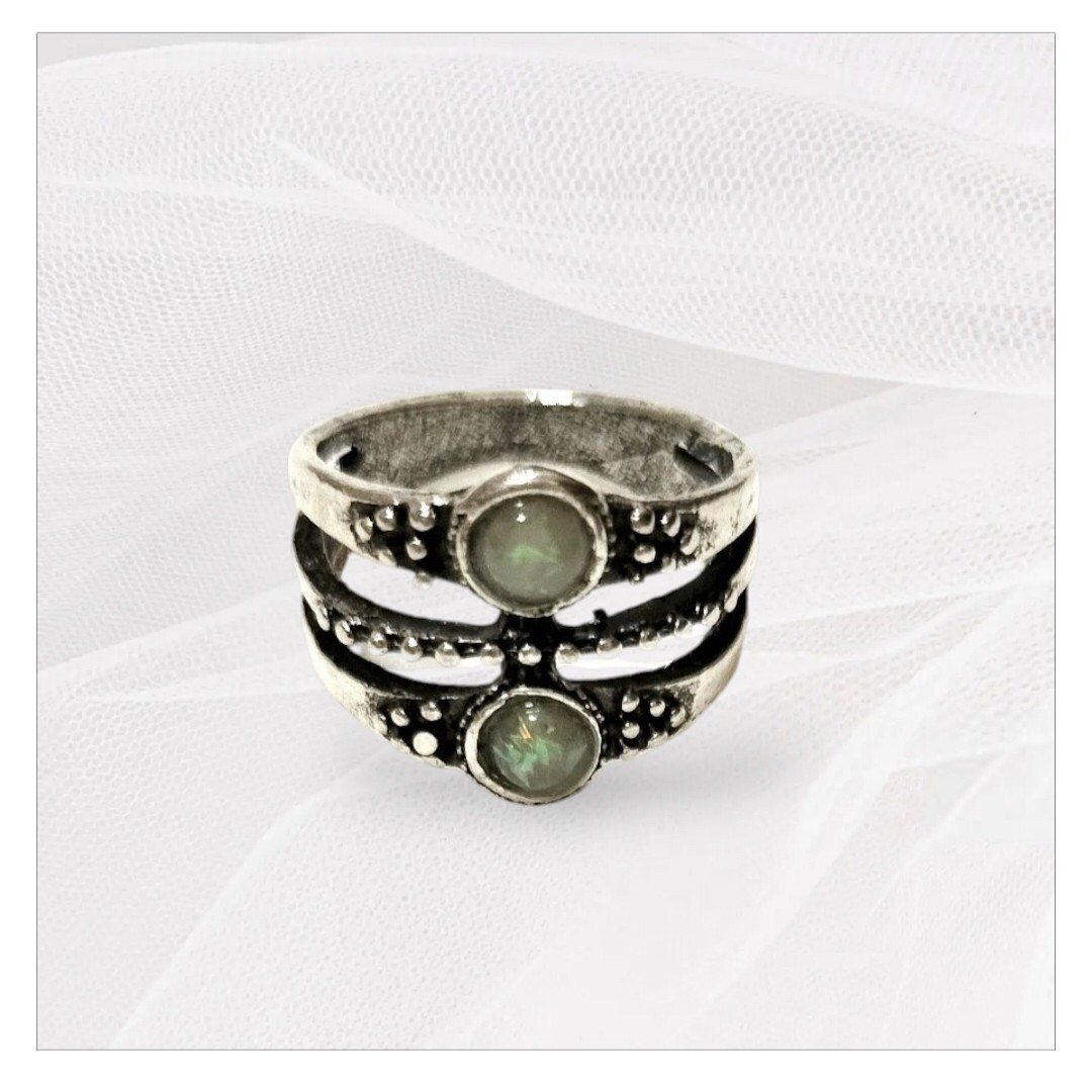 ボヘミアンスタイル シルバーカラーリング 9号拍卖