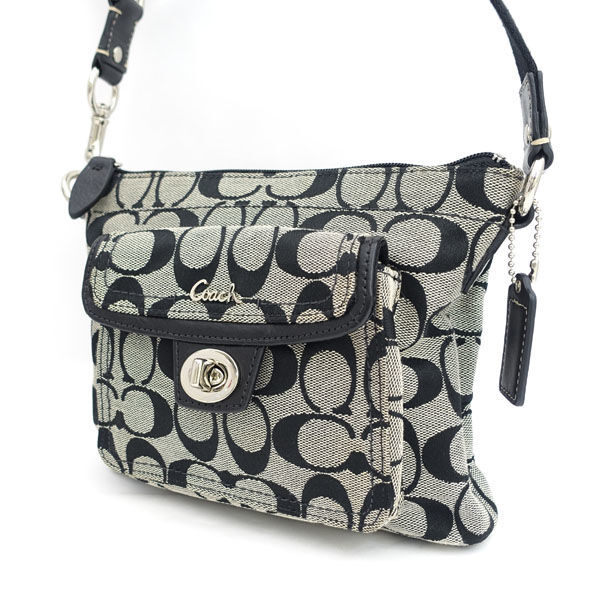 ★ コーチ シグネチャー ターンロック ショルダーバッグ F45026 (0220466405)拍卖