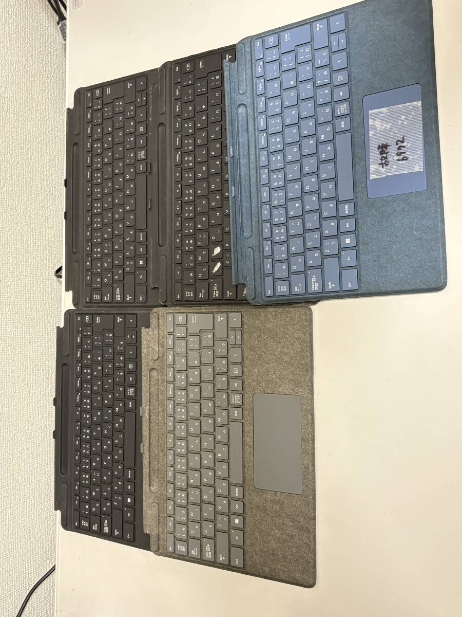 ジャンク(動作不可) Microsoft Surface Pro 8 タイプカバー 5こセット拍卖
