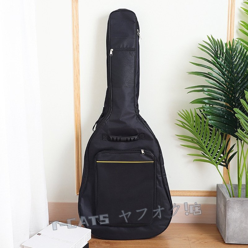 ☆新品アコースティック ギター クラシック エレアコ ケース ギグバッグ バックパック サイズ41インチ拍卖