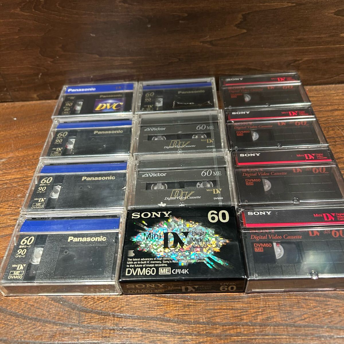 ◇未開封12個セット◇ ◇送料無料◇ Mini DV カセット Digital Video Cassette DVM60 ME SONY Victor Panasonic拍卖