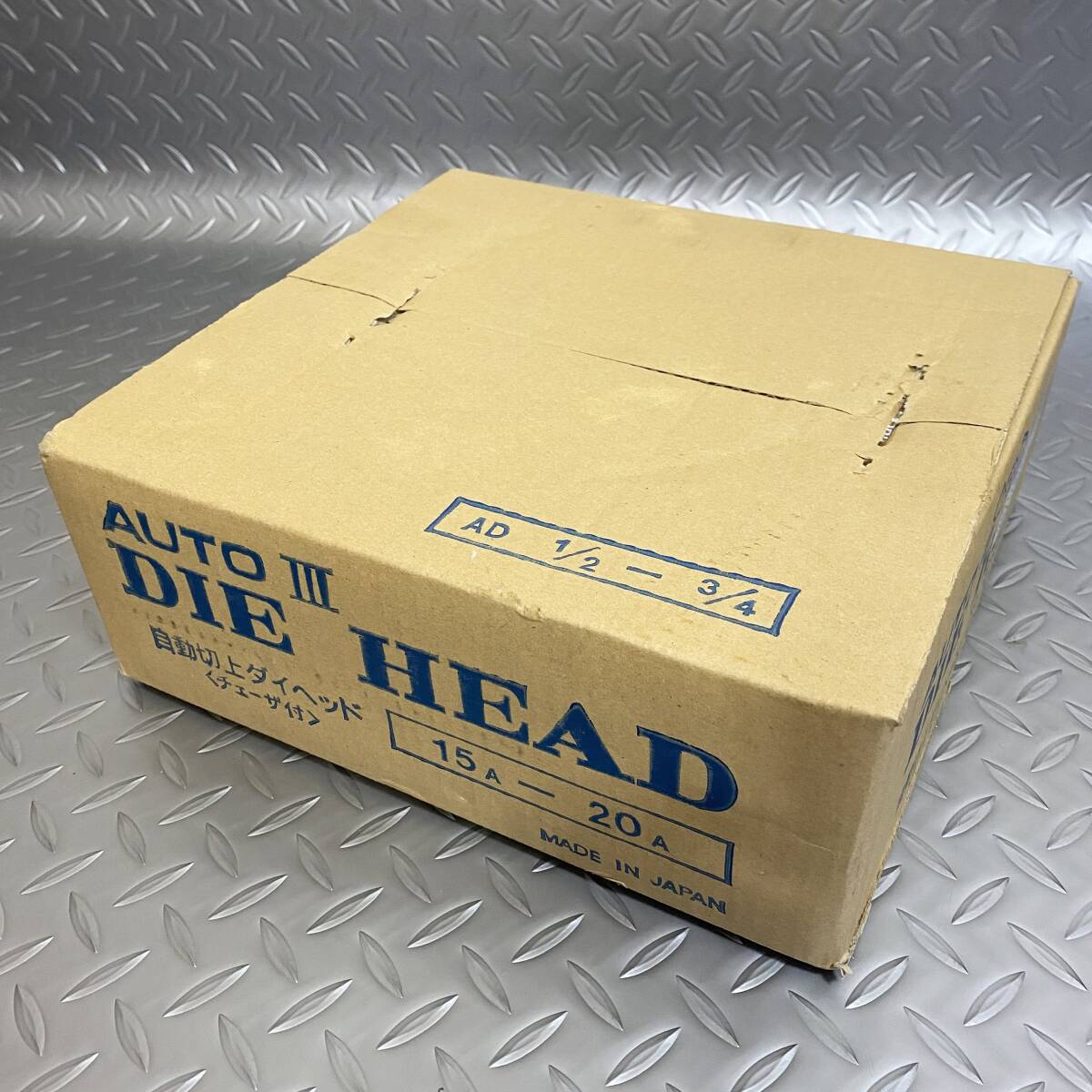 未開封品 REX 自動切上ダイヘッド 29A850 15A-20A AD1/2-3/4 レッキス 保管品拍卖