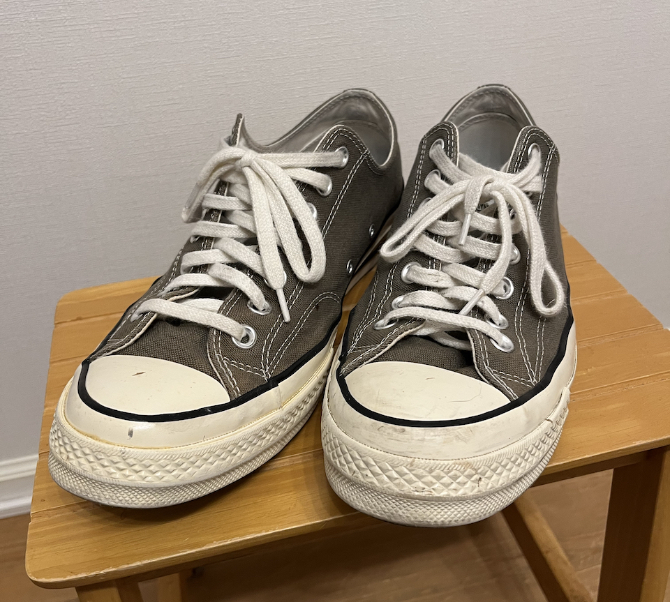 CONVERSE Chuck Taylor コンバース チャックテイラー CT70 カーキ 緑系 サイズ9.5 28cm拍卖
