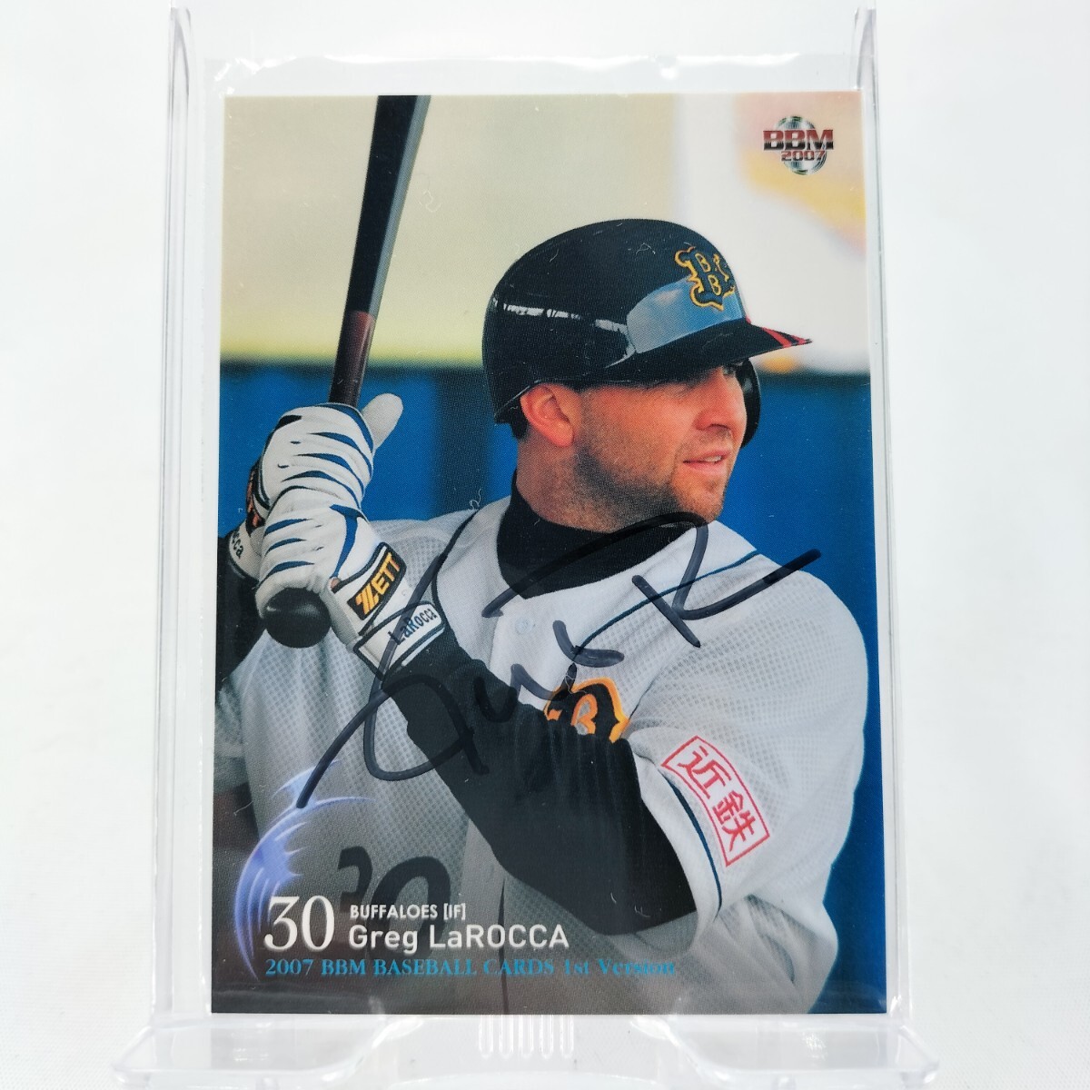 BBM 2007 ラロッカ オリックス・バファローズ 直筆サイン トレーディングカード トレカ ベースボールマガジン プロ野球 野球選手拍卖