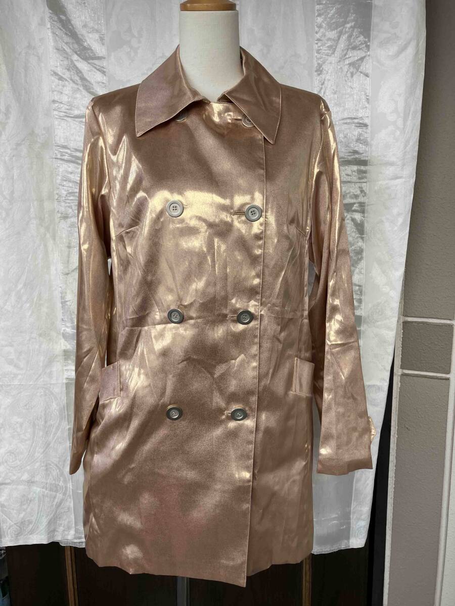 Yukiko Hanai ユキコ ハナイ ゴールド色 コート サイズ10拍卖