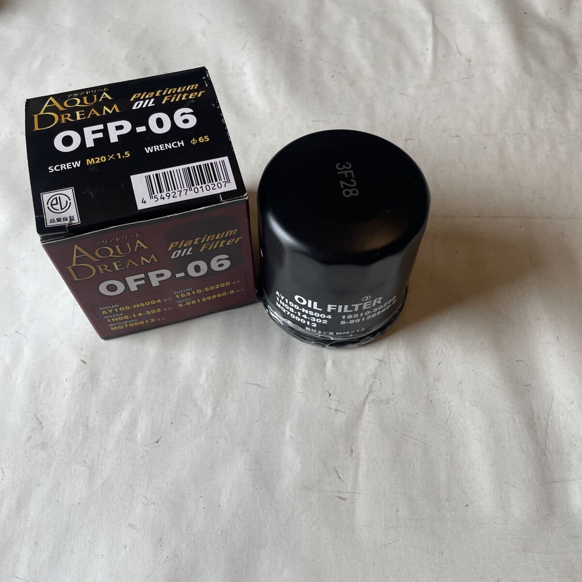 No.863 アクアドリーム プラチナムオイルフィルター OFP-06拍卖