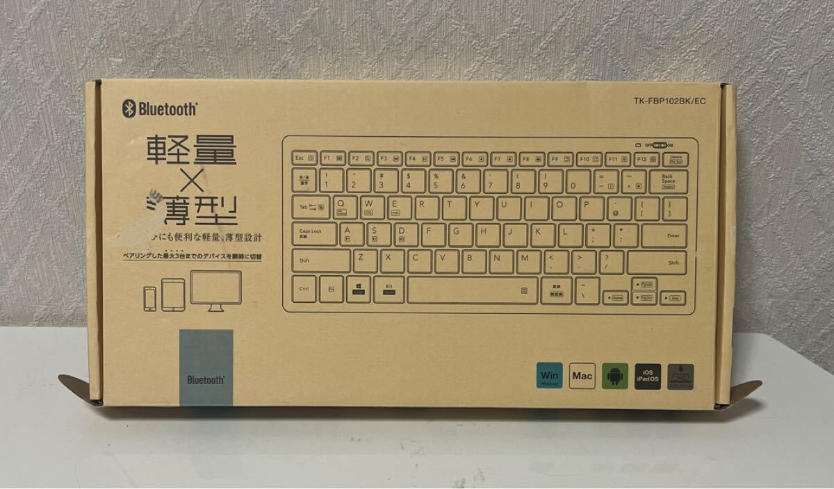 709i2415 エレコム Bluetooth マルチペアリング ミニキーボード パンタグラフ式 軽量・薄型 3台同時ペアリング 拍卖