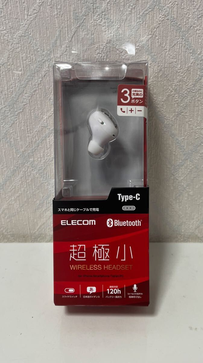 709i0403 エレコム 極小Bluetoothハンズフリーヘッドセット 通話・音楽用 多機能3ボタン+1スイッチ設計 LBT-HSC30MPWH ホワイト拍卖