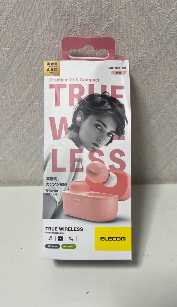709i2409 エレコム ワイヤレスイヤホン bluetooth AAC対応 Bluetooth5.3 連続再生5時間 低遅延 くすみ ピンク LBT-TWS16PN拍卖