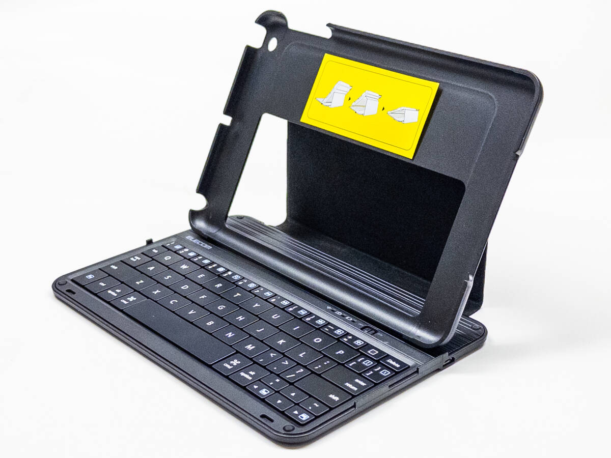 3Q売切!税無し◇エレコム iPad mini専用ケース一体型キーボード TK-FBP058ECBK★未チェック★★0919-11拍卖
