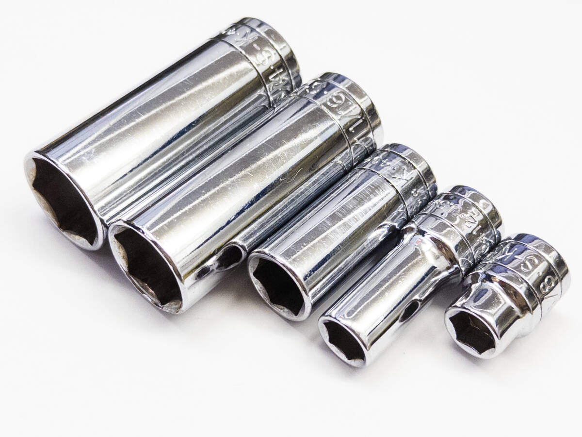 3Q売切!税無し◇SK Hand Tools ソケット 5個セット★インチソケット★★0930-4拍卖