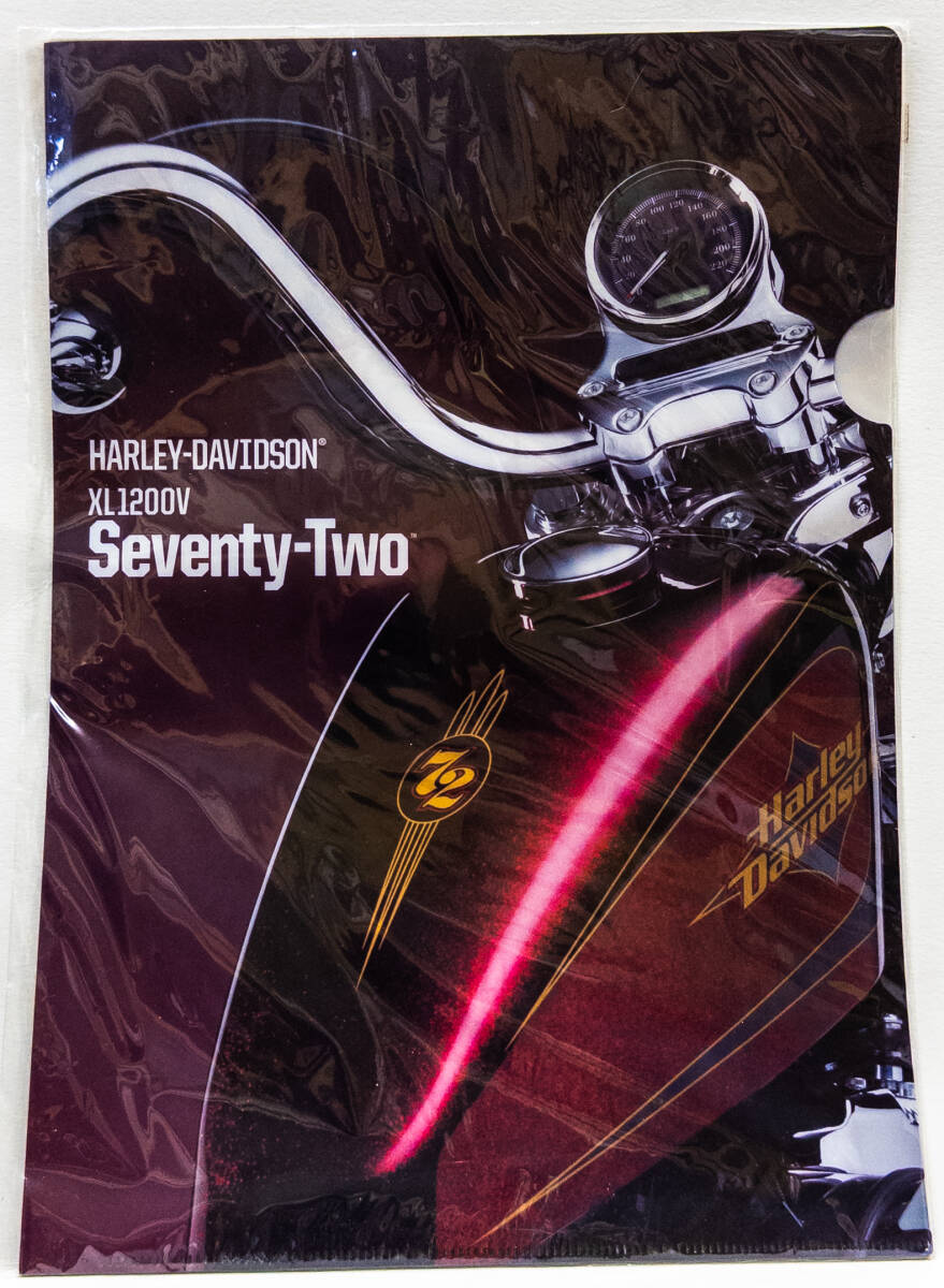 3Q売切!税無し◇【未開封】ハーレーダビッドソン A4クリアファイル 2種類★★★0916-7拍卖