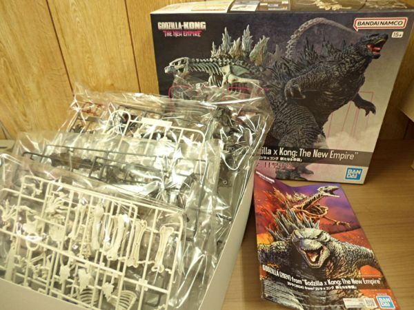 未組立■プラモデル GODZILLA ゴジラ(2024) from ゴジラ×コング 新たなる帝国 骨格を今、目撃する。BANDAI拍卖