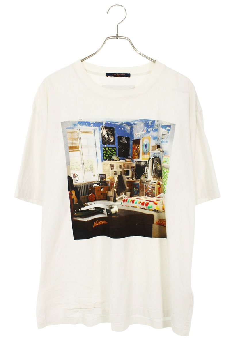 ルイヴィトン サイズ:XXL RM232 NPG HPY80W フォトプリントTシャツ 中古 SB01拍卖