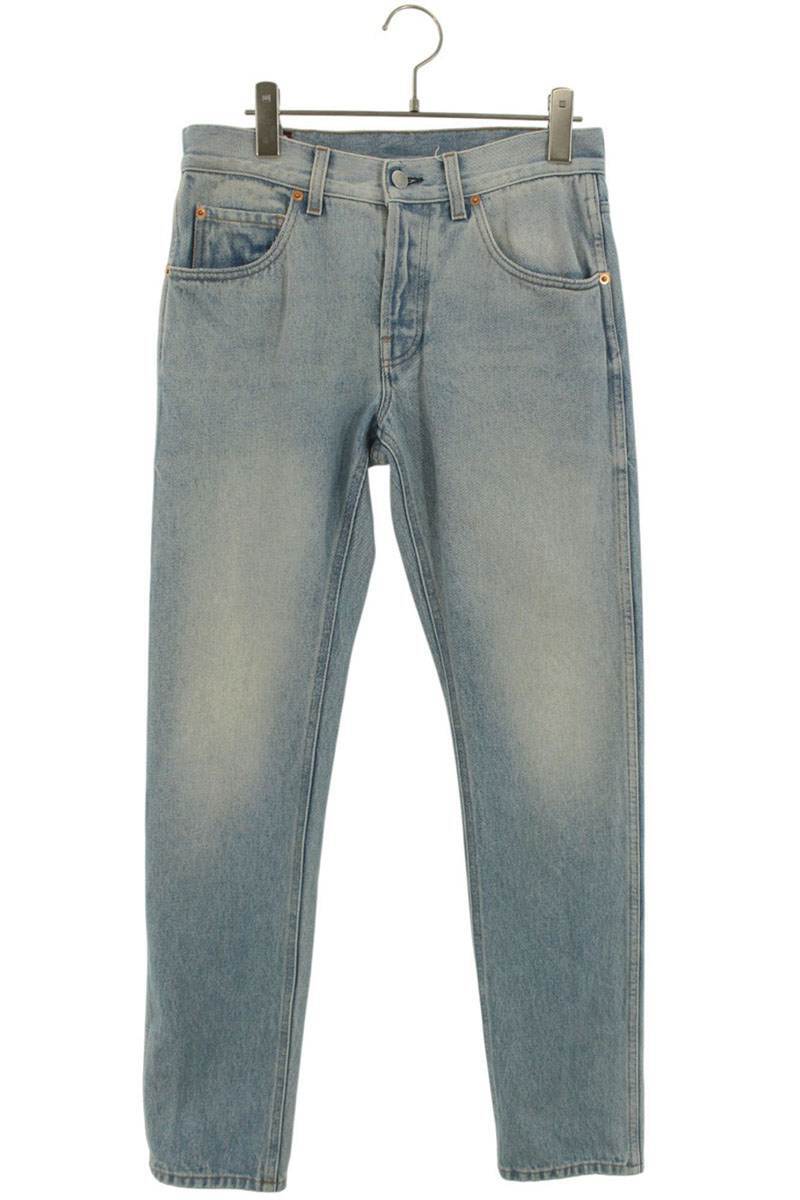 グッチ サイズ:30インチ 430368 XR606 裏地シェリーラインデニムパンツ 中古 BS99拍卖