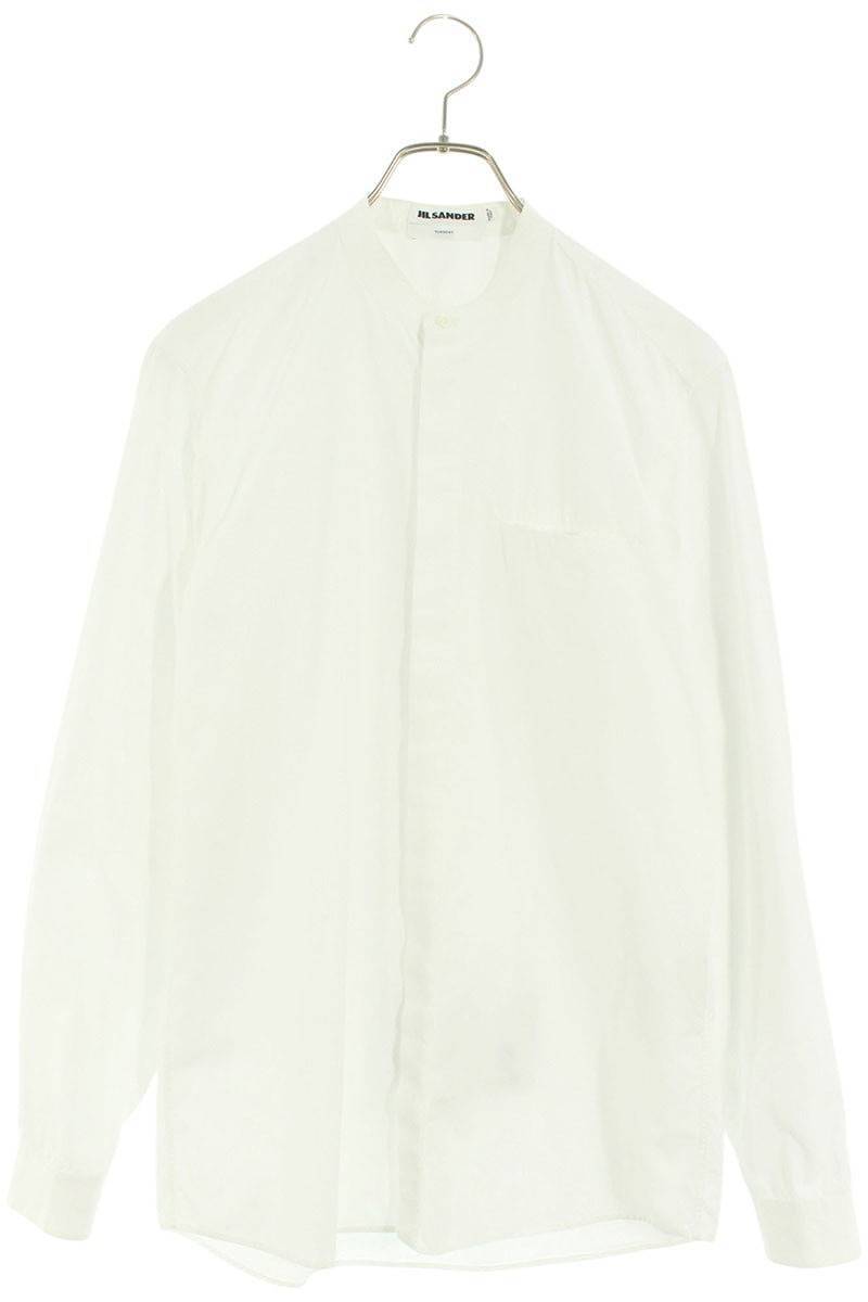 ジルサンダー サイズ:38 JSYN600105 バンドカラーコットン長袖シャツ 中古 BS99拍卖