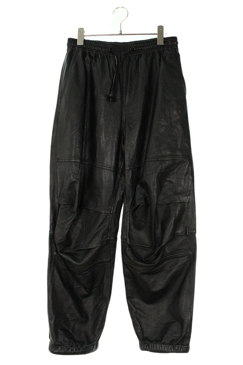 アレキサンダーワン サイズ:S UWC1224035 レザージョガーロングパンツ 中古 BS99拍卖