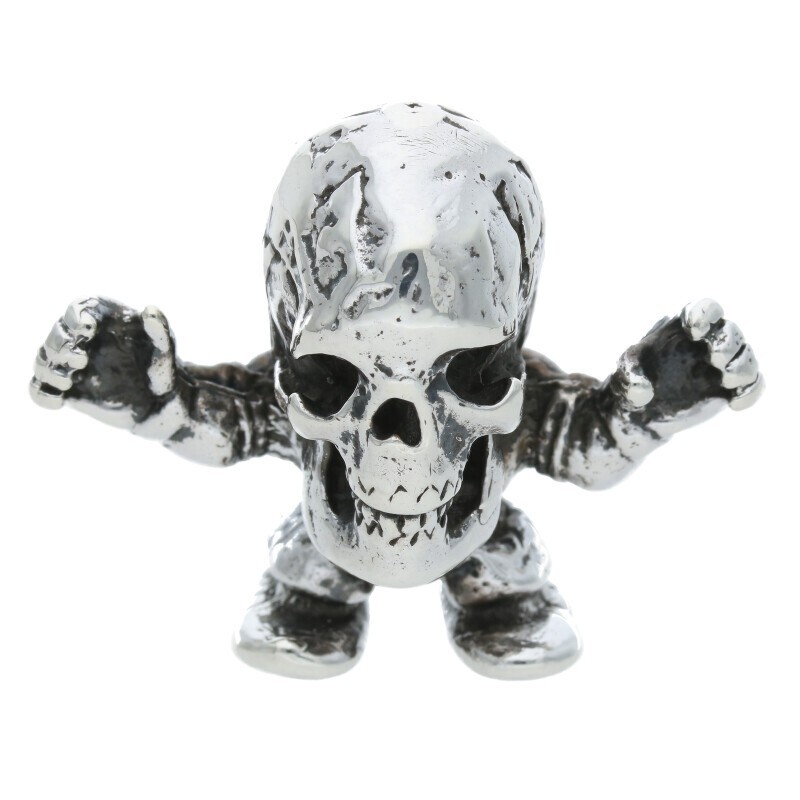 クロムハーツ FOTI STAND ALONE HARRIS TEETER シルバー置物 中古 SJ02拍卖