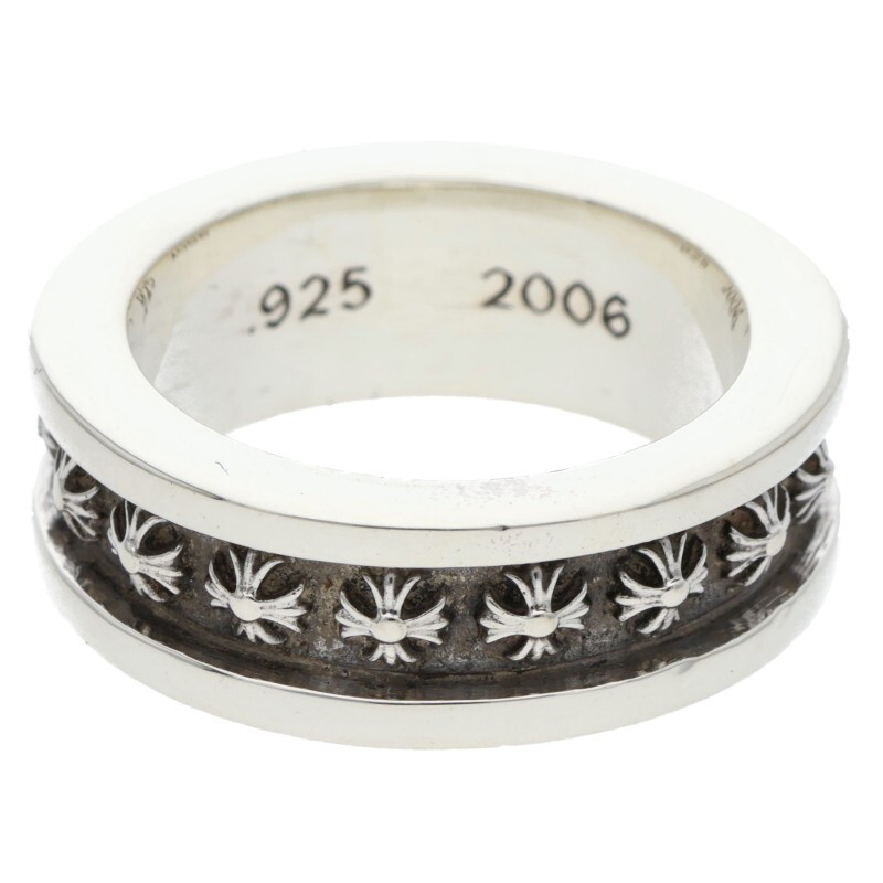 クロムハーツ サイズ:14号 CH PRS MINI CHプラスミニ シルバーリング 中古 GZ11拍卖