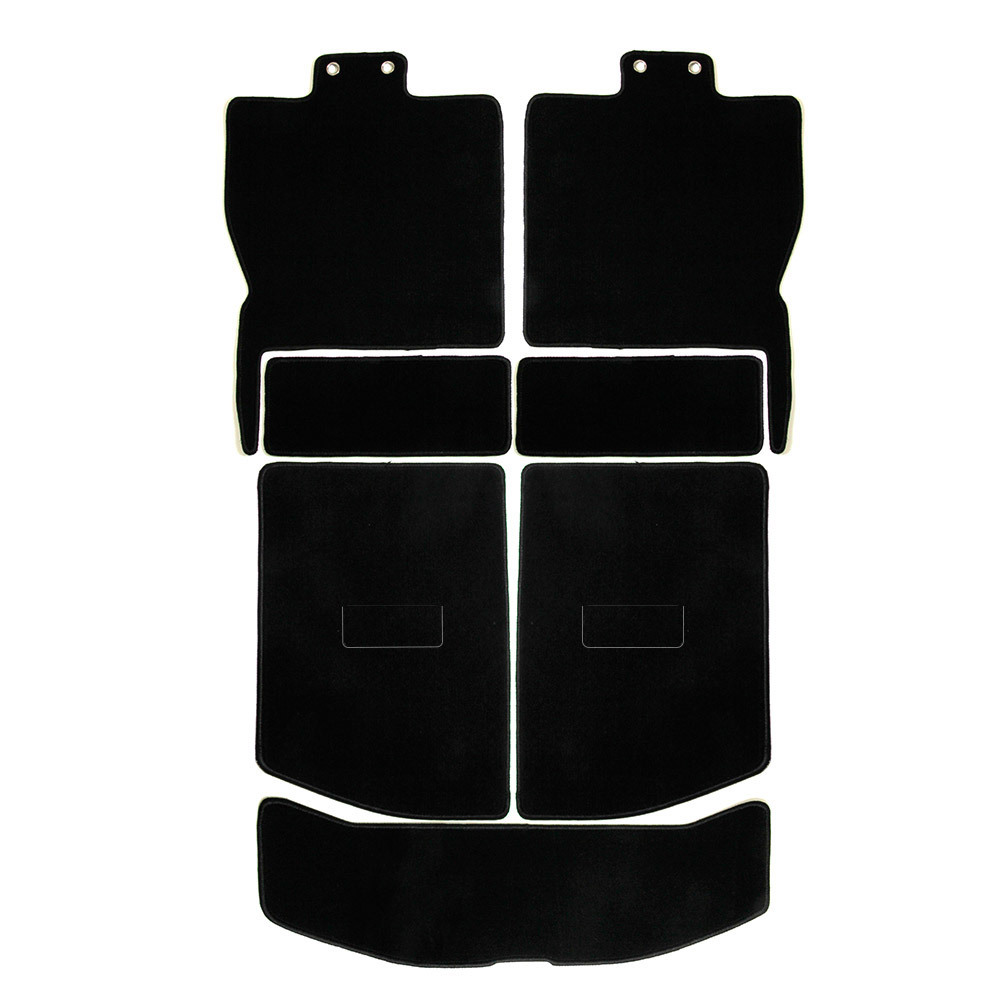 新型 N-BOX カスタム JF3 JF4 ロングラゲッジマット カスタムカー用品 トランクマット ロングタイプ 7点拍卖