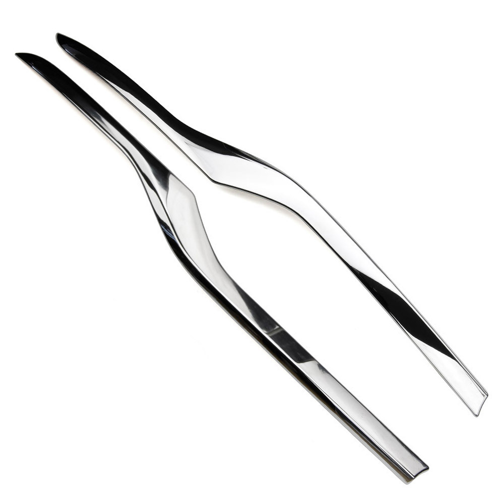 新型 ハリアー80系 リアエンブレム ガーニッシュ テールランプ カスタム パーツ アクセサリー 鏡面メッキの仕上げ@@拍卖