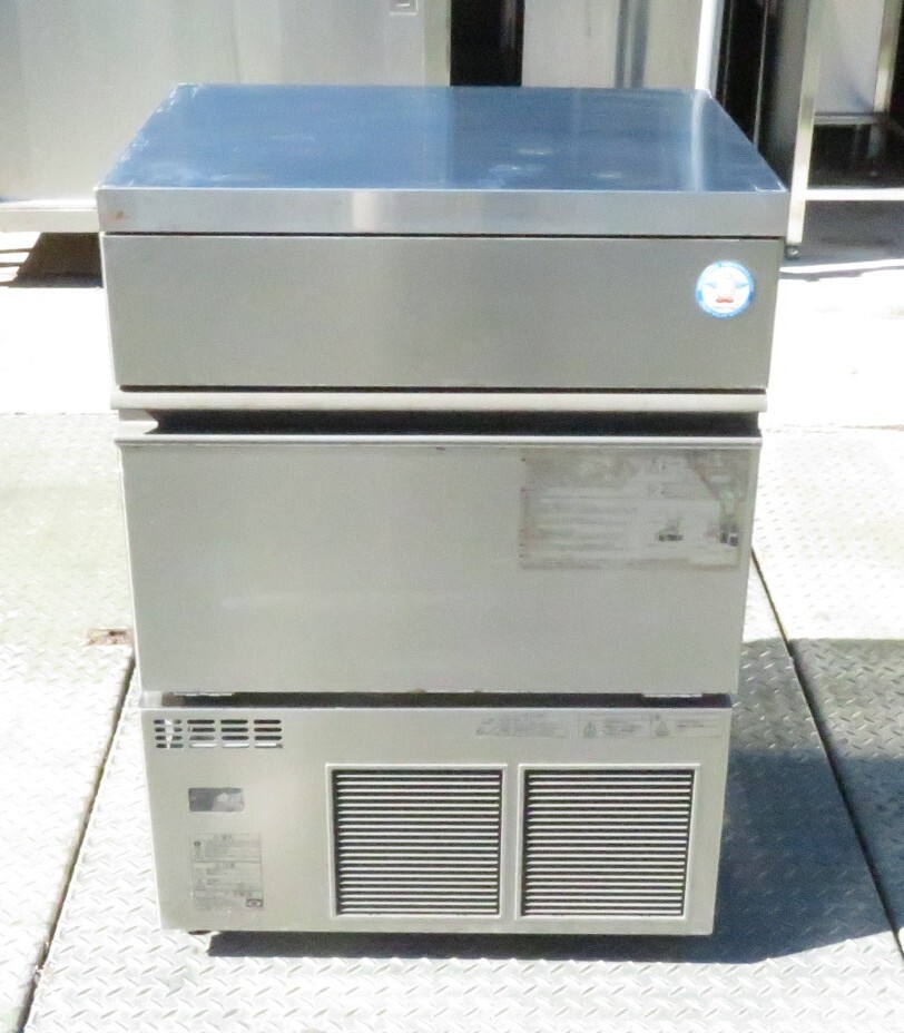 【保証付】19年製 フクシマ 業務用製氷機 FIC-A65KV2 100V 幅630×奥500×高900 65kg MT2509060914拍卖