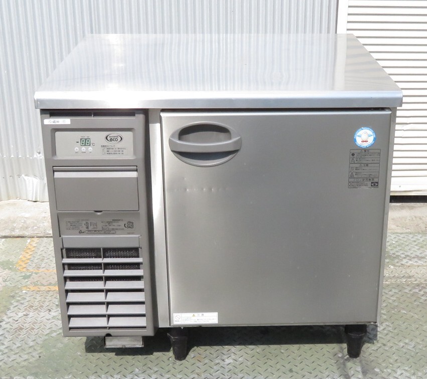 【保証付】19年 フクシマ 業務用台下冷蔵庫・コールドテーブル AYW-090RM 幅900×奥750×高850 100V MT2508290211拍卖