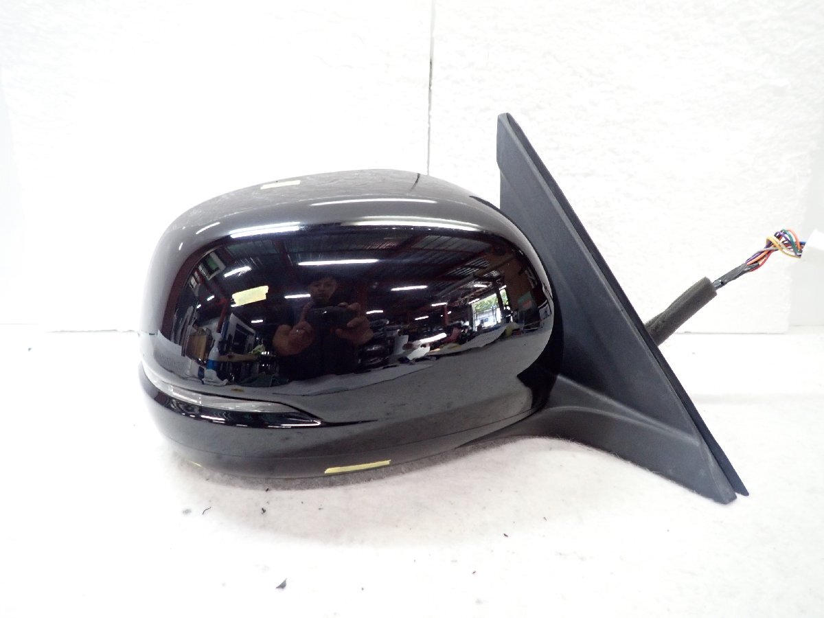 N ONE Nワン JG1/JG2 純正 サイドミラー ドアミラー 右 右側 運転席 NH731P ブラック 11ピン 76208-T4G-J52 363087拍卖