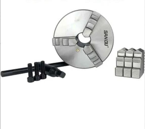 新作上質 旋盤チャック 125mm 3爪 スクロール 小型卓上旋盤用 ミニ旋盤用 旋盤 チャック 三爪 スクロールチャック 125ミリ拍卖